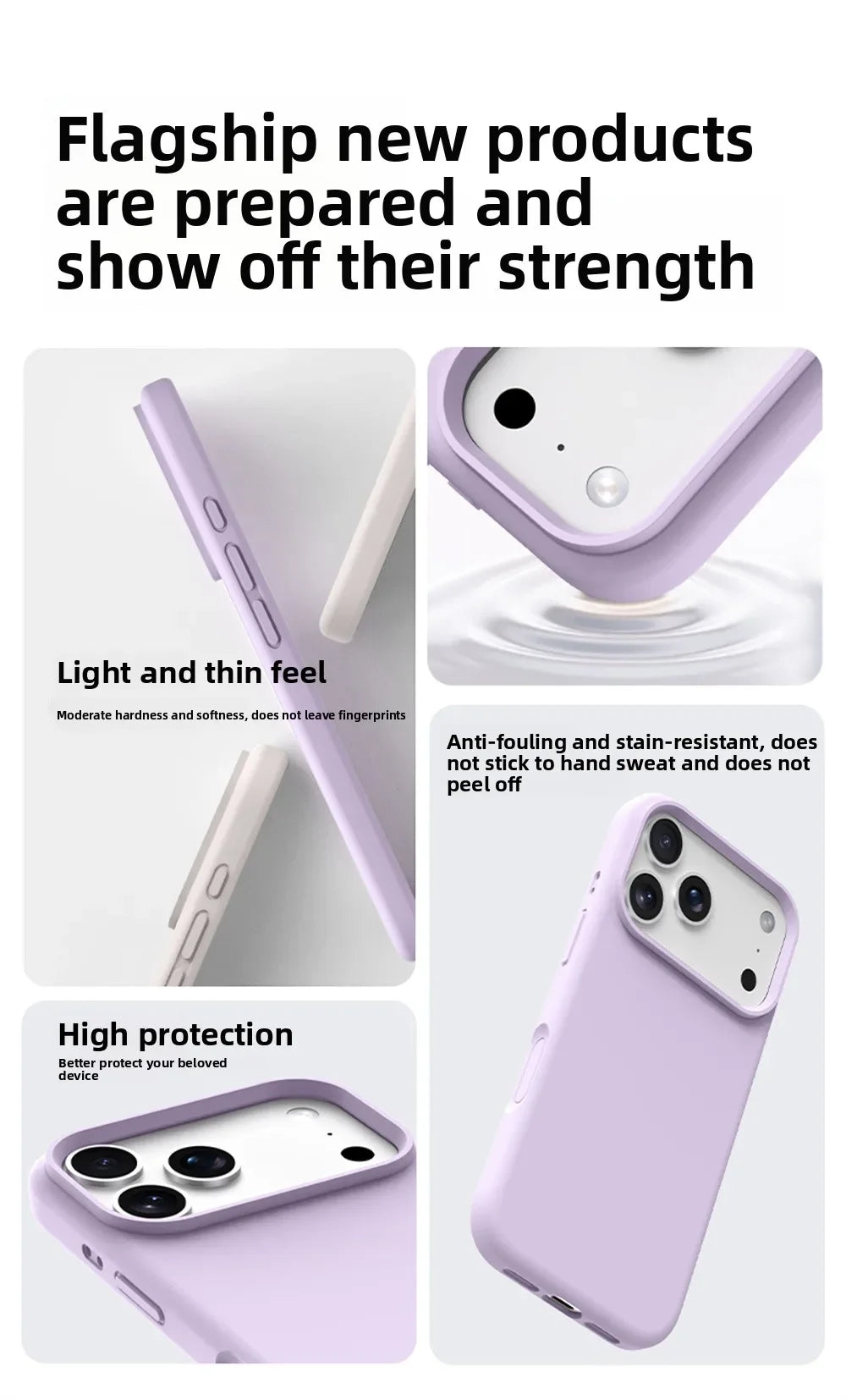 Liquid Silicone Magnetic for MagSafe Phone Case for IPhone17ProMax 16 15 18 13 17Air Solid Color Skin Protection Soft Back Cover