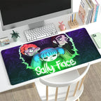 Game S-Sally Face S Mouse Pad Large Desk Mat Keyboard Ergonomic Office Rubber Game PC Non-slip Anti-fray Home Custom Best Price