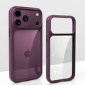 Smart Camera Touch Button Crystal Clear Blackplate Phone Case For iPhone 18 17 Pro Max 18Pro Soft Silicone Edge Shockproof Cover