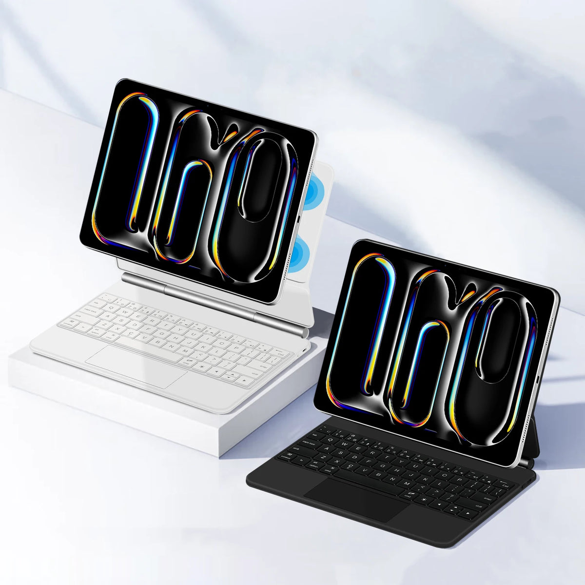 Magnetic Magic Keyboard for iPad Pro 13 M4 2024 M5 2025 13" Case for iPad Pro 11 M4 M5 11" Floating Stand Wireless BT Keyboard