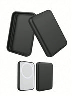 1Pcs Black TPU Charging Case Protector, Compatible With Apple's Original MagSafe Wireless Power Bank