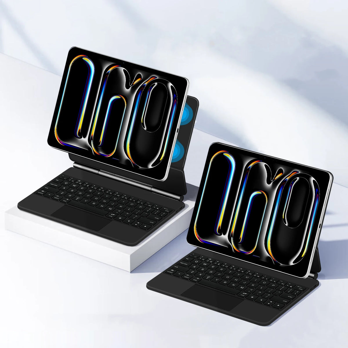 Magnetic Magic Keyboard for iPad Pro 13 M4 2024 M5 2025 13" Case for iPad Pro 11 M4 M5 11" Floating Stand Wireless BT Keyboard