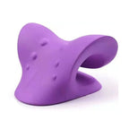 Massage Pillow Neck Shoulder Cervical Chiropractic Traction Device Head Back Relaxer for Pain Relief Body Massager