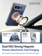 For iPhone Duo Matte Magnetic Case for iPhone DUO Cases for iPhone Ultra Wireless Charge Funda for Magsafe Shockproof Back Cover