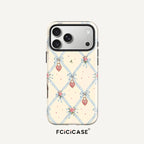 Fcicicase Lovely Flower Case For Iphone 18 17 16 Pro Max 15 14 13 12 Plus 11 For Magsafe Wireless Charge PC +TPU Back Cover Capa