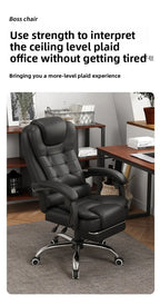 Multi-functional Computer chair Household comfortable boss chair Lifting swivel chair Recumbent back office chair