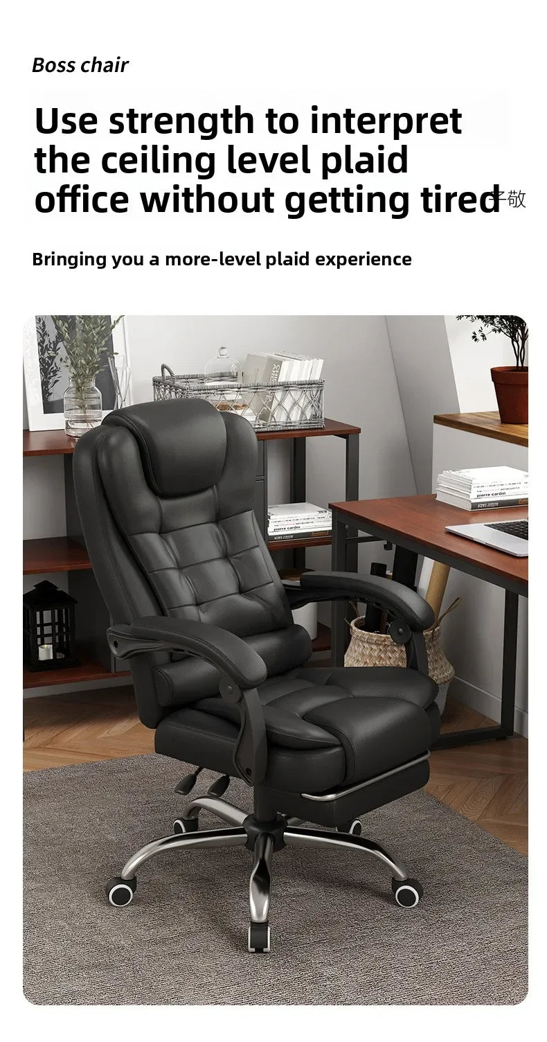 Multi-functional Computer chair Household comfortable boss chair Lifting swivel chair Recumbent back office chair