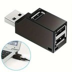 1Pcs USB 3.0 Adapter HUB Mini Splitter Box 1 to 3 Ports High Hi-Speed USB 2.0 Extender  For PC Laptop U Disk Card Reader