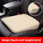 Car Seat Booster Cushion Honeycomb Memory Cotton Car Seat Cushion Car Simple Breathable 3D Mesh Thickened Sedentary Seat Cushion