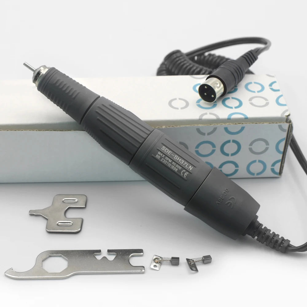 45000 & 35000 RPM Electric Professional Nail Sander Drill Pen Micromotor Polishing Machine Handpiece 2.35mm