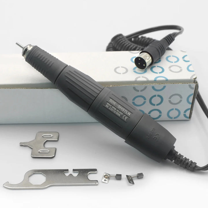 45000 & 35000 RPM Electric Professional Nail Sander Drill Pen Micromotor Polishing Machine Handpiece 2.35mm