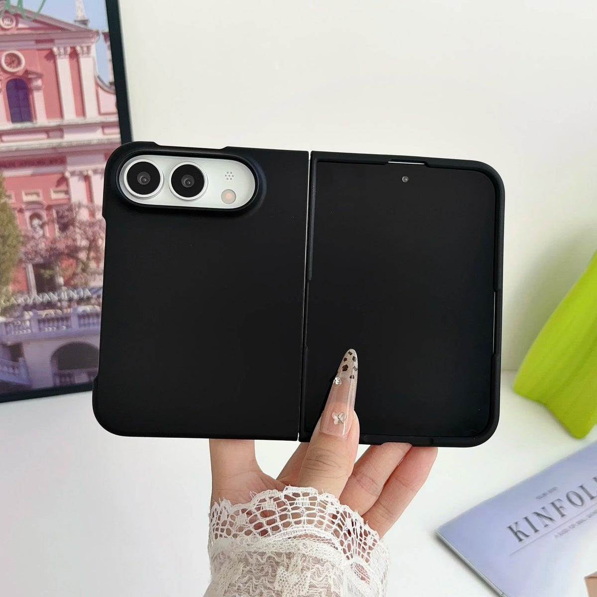New Luxury Matte Ultra Thin Candy Color Phone Cases for Apple IPhone 18 Fold Ultra 2026 Silm Skin Feel Shockproof PC Hard Cover