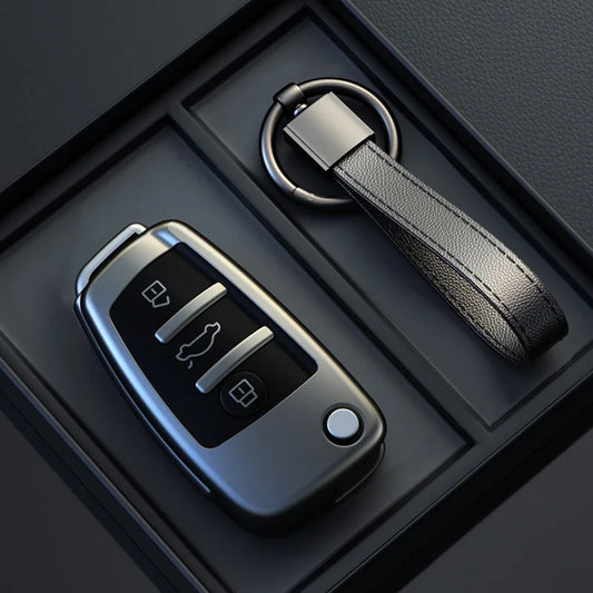 Soft TPU Car Key Case Protector For Audi A1 A3 A6 Q3 Q7 RS Fob Cover