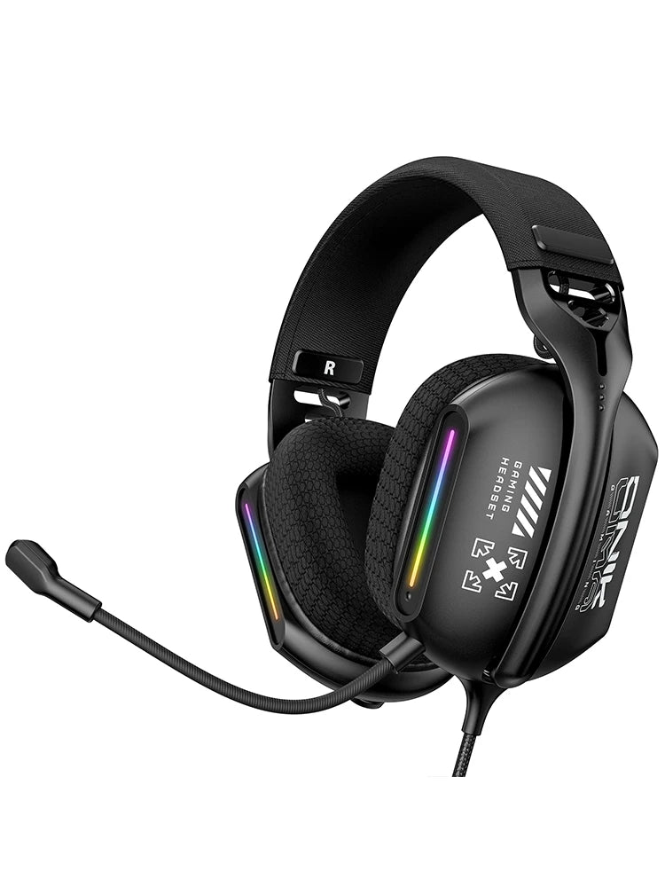 ONIKUMA X12 Noise Cancelling Headphone Wired Game Headset Music Earphones 3.5MM Suitable For Computer Laptop With Microphone