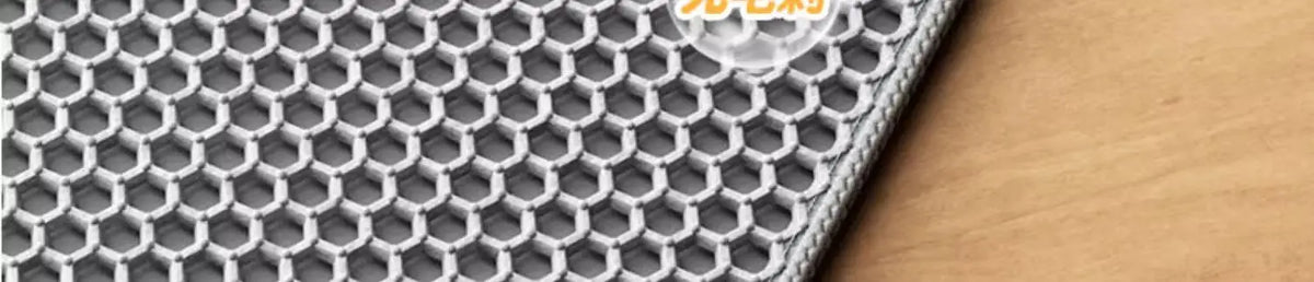 Cat Litter Mat Heavy Duty Waterproof 2 Layer Non Slip Washable Pet Floor Protector Litter Box Sand Stopper Pet Product