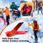 Electric Heated Insoles Anti Stress Safe Foot Warming Pad APP-Controlled Cut-to-Fit for Winter Outdoor Camping Skiing Shoe Pads