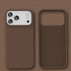 Shockproof Soft Liquid Silicone Phone Case For iPhone 18 17 Air 16 16E 15 14 13 12 11 Pro Max Plus Skin Feeling Protection Cover