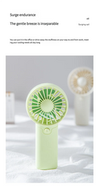 MEET SUN Portable Fan, Creative Compact Pocket Handheld Fan, Lightweight Mini Fan (AAA Batteries Not Included)