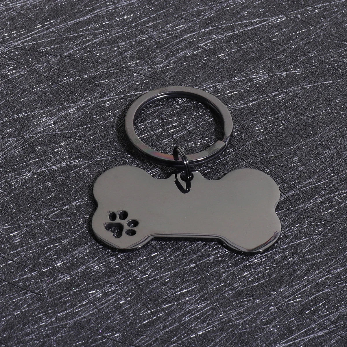 Custom Name Dog Tags Personalized Text Dog ID Tag Bone Shaped Stainless Steel Laser Engraving Anti-lost Customized Pets ID Tag