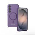 For Magnetic Case Samsung Galaxy S26 S25 S24 S23 S22 S21 S20 FE A57 Magsafe Shockproof Full Coverage Liquid Silicone Gel Cover