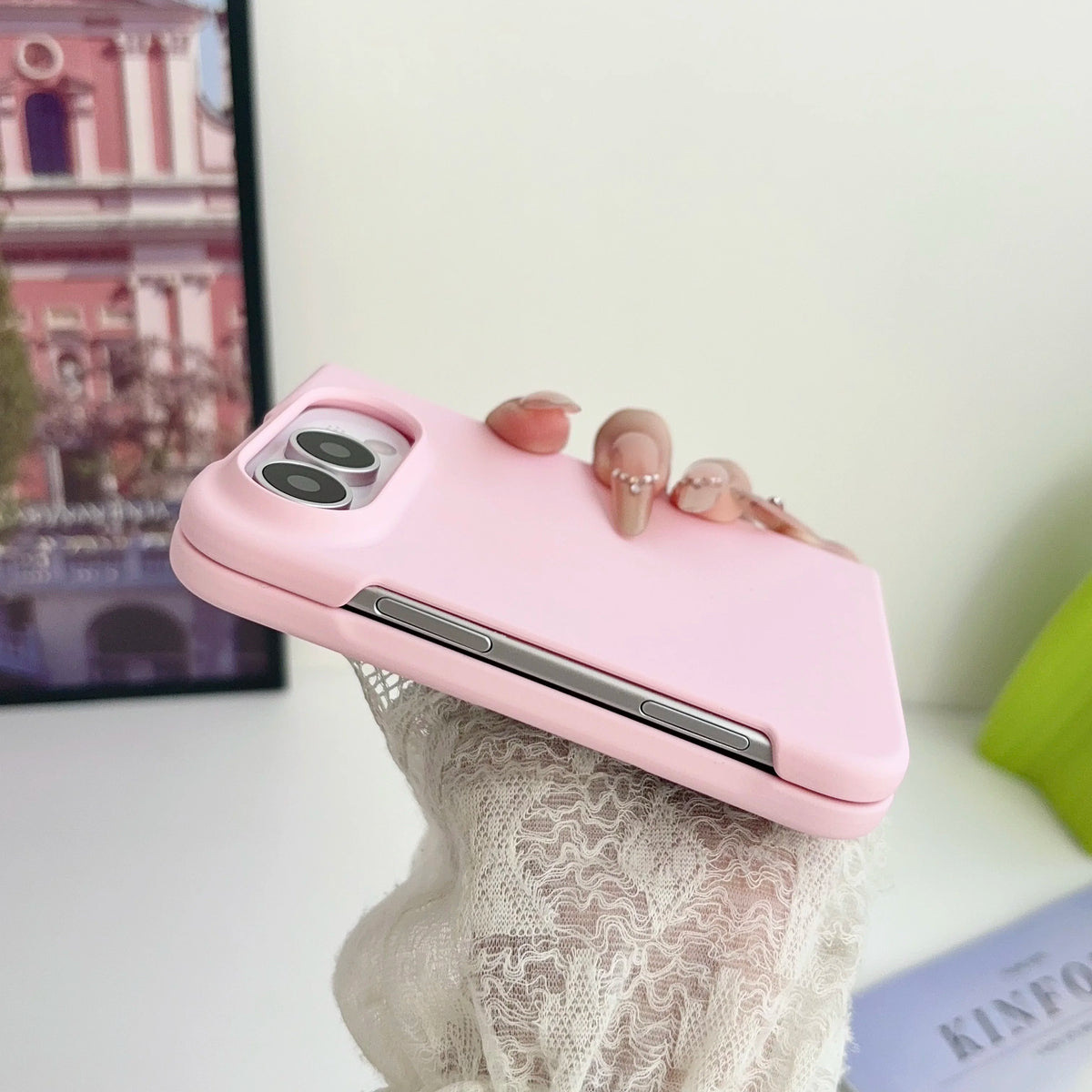 New Luxury Matte Ultra Thin Candy Color Phone Cases for Apple IPhone 18 Fold Ultra 2026 Silm Skin Feel Shockproof PC Hard Cover
