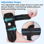 VELPEAU Ankle Brace Support for Ligament Injury and Tendonitis Surgery, Stirrup Ankle Splint Stabilizer with Foam & Gel Pad