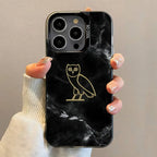 D-Drake O-OvO OWL Phone Case For iPhone 17 16e 16 15 14 13 12 11 mini Pro Max X XR XSMAX 8 7 Air Plus Anti Fall Matte Back Cover