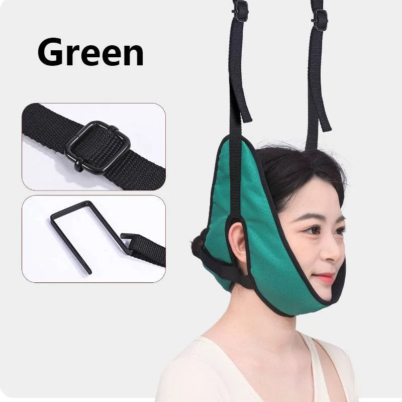 Upgraded Over The Door Neck Traction Large Weight Capacity Thickened Neck Support Breathable Design Home Neck Pain Relief Care