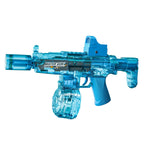 Simulated Firing and Recoil Electric Water Gun Toys Children Automatic Sensor Lights Water Pistol Summer Outdoor Beach Kids Toy