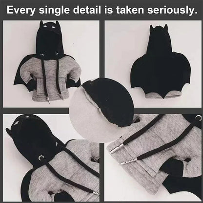 Bat Hoodie Gear Shift Lever Cover – Plush