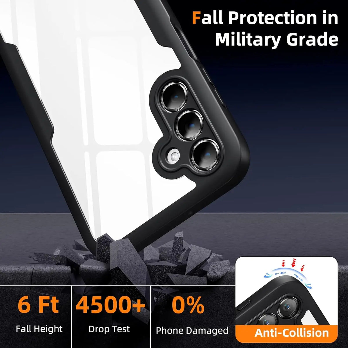 Full Body Protection Case for Samsung Galaxy A57 A37 A27 A17 5G A56 A36 A26 A16 5G A55 A35 A25 Protective Cover Funda Coque Capa