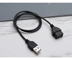 USB 2.0 Cable Extension Cable 0.6m 1m 1.5m Wire Data Transmission Line Superhighspeed Data Extension Cable For Display Projector