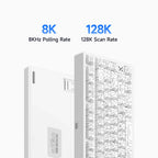 MCHOSE Jet75 Kailh Magnetic Switch 8kHz Polling Rate Magnetic Switch Gaming Keyboard Hall Effect Hot-Swappable Customized RGB