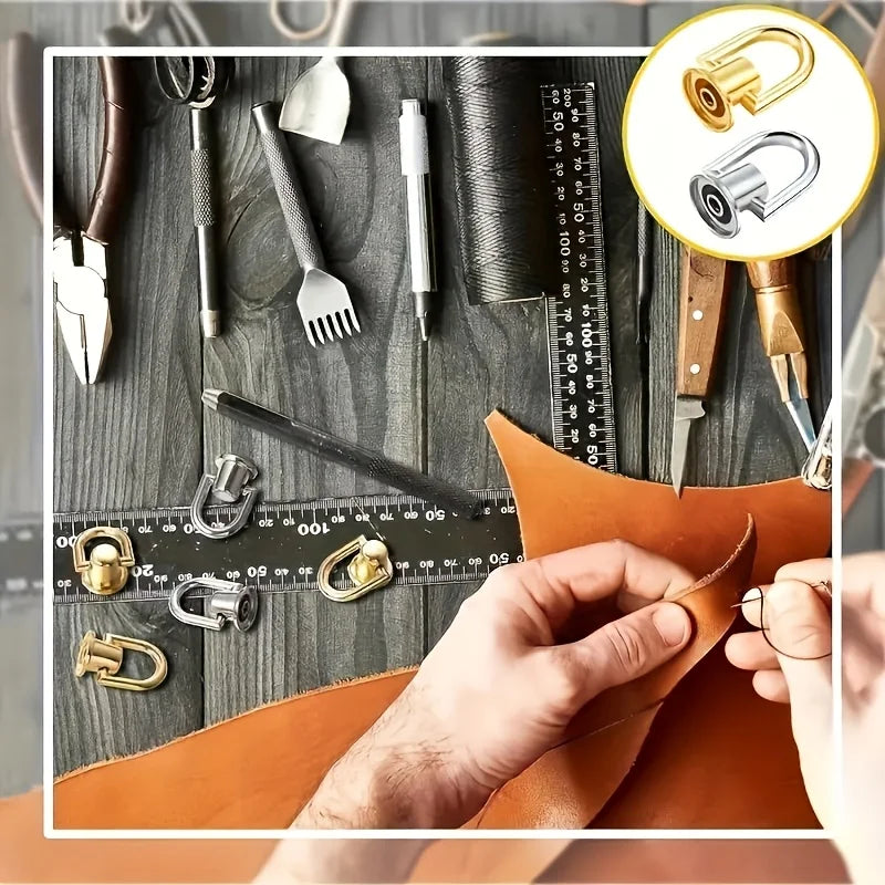 10pcs,  Bag Modification Accessories, Hardware Accessories, Suitable for Bags and Phone Cases, with Screw Accessories