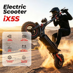 iScooter iX5s Electric Scooter 15Ah 1000W Powerful Kick Scooter Anti-skid Off Road Pneumatic Tire 65km Range 45km/h eScooter