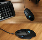 Logitech G402 Hyperion Fury, Wired Gaming Mouse with 4000 DPI, Perfect for FPS & RPG Games G102/G203/M100R