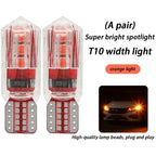 Width light modified car led lens t10 small light bulb super bright car exterior lights running lights general wholesale h11 h7