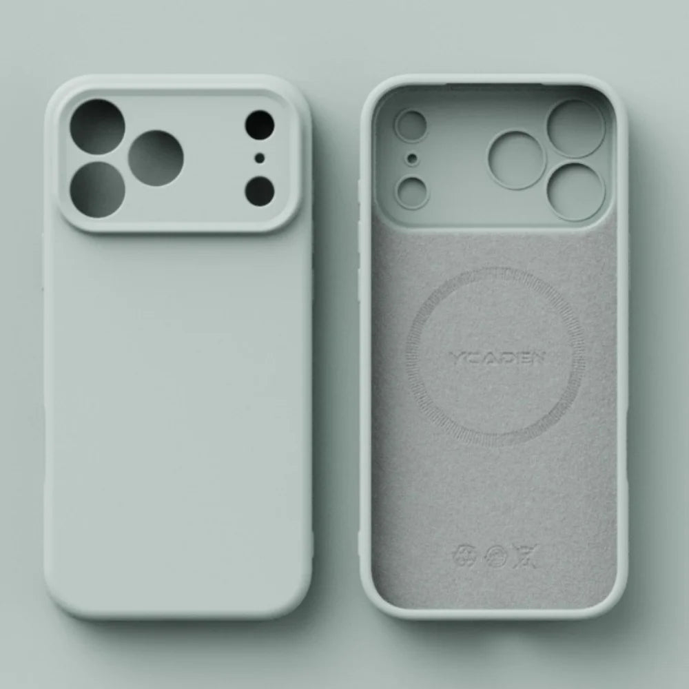 TPU Shockproof Cover For iPhone 17 16 Pro Max For iPhone 17Air 16 15 14 13 Plus Case Liquid Silicone Original TPU Magsafe Case