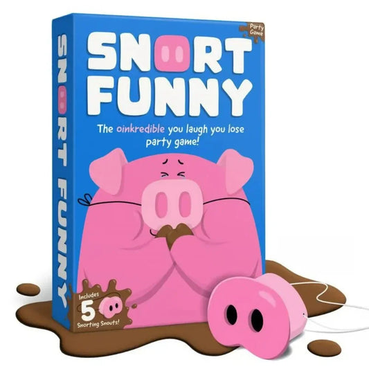 2026 Provide Fun Board Games with 5 Toy Pig Noses and Challenge Cards for Family and Friends To Play When Losing Party Games