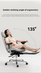 leather boss chair, executive chair, swivel chair, lunch break, carefree computer chair, sedentary and comfortable study home