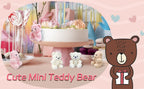 Mini Teddy Bear Bulk,Small Stuffed Animal Toy, Soft Plush Mini Teddy Bears for Baby Shower Graduation Wedding Birthday Party