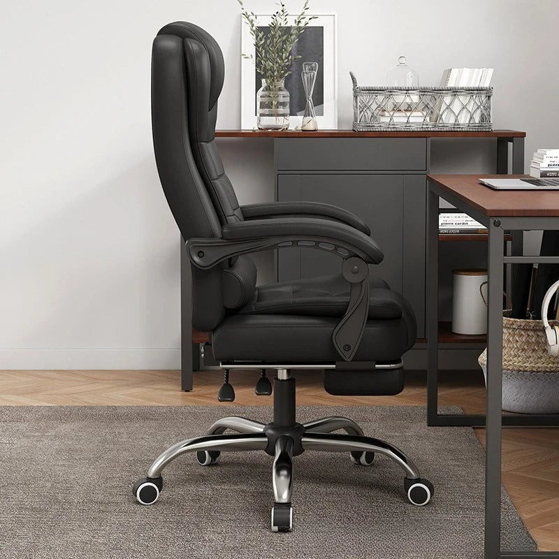 Multi-functional Computer chair Household comfortable boss chair Lifting swivel chair Recumbent back office chair