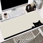 Mouse Pads Cute Cat Computer Mousepad Company Desk Pad 100x50cm Large Kawaii Mausepads Office Mouse Mat XXL Big Table Mats