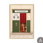 Motivational Text Quotes Fotoautomat Print Retro Wall Art Poster Decorative Painting Canvas Picture Living Room Nostalgic Elegan
