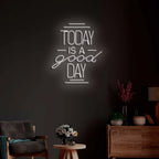 Today Is a Good Day LED Neon Sign Customizable Wall Decor Personalised Motivational Neon Light for Home Office