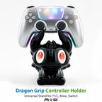 Cute Dragon Game Controller Stand – Universal Holder for PS Xbox Switch PC Gamepad | Funny Gaming Desk Ornament Gamer Gift Decor