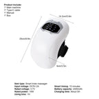 Wireless Smart Knee Massager Vibration Air Pressure Kneading Knee Massage Machine Electric Elbow Shoulder Knee masajeador