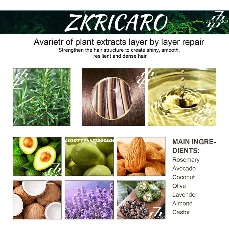 Advanced Hair Growth Serum With Natural Scalp Nourishment And Root Support