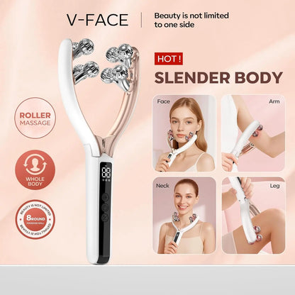 FaceSculpt™ EMS Beauty Roller – V-Line Lift