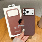Luxury Official Technology Woven Magnetic Case For iPhone 18 17 16 15 14 13 Pro Max For Magsafe Technical Fabric Original Cover
